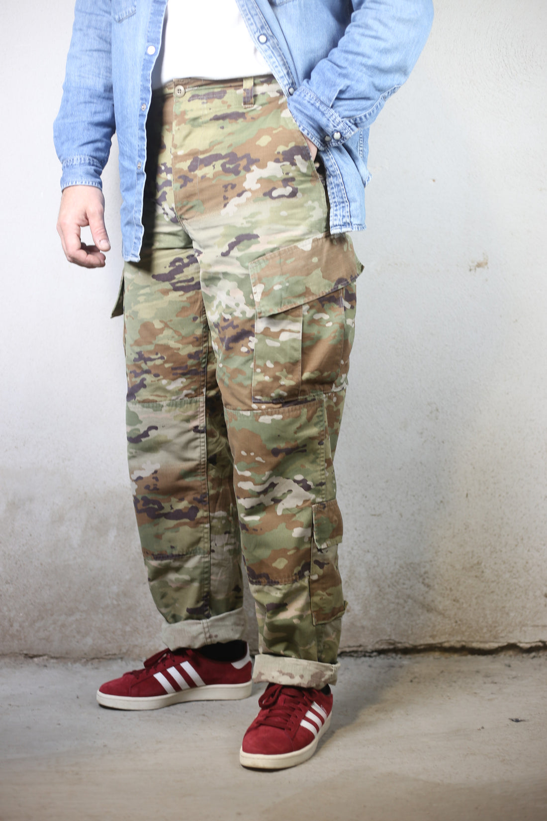 Cargo Ripstop Us Army  Camouflage Multicam OCP