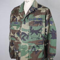 Us Air Force Desert Woodland Camouflage BDU Jacket - M - (Customizable)