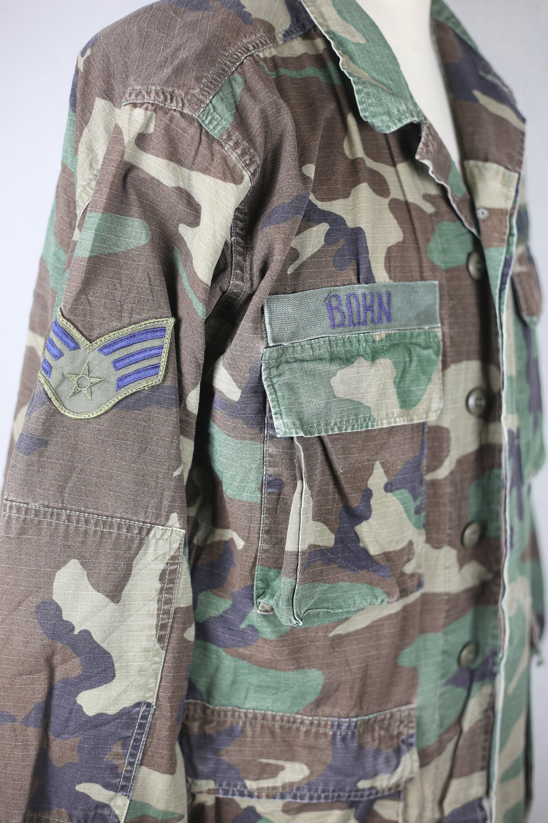 Us Air Force Desert Woodland Camouflage BDU Jacket - M - (Customizable)