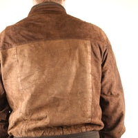 Real leather reindeer jacket - L -