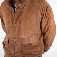 Genuine reindeer leather jacket - XL -