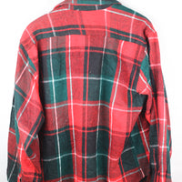 Plaid shirt -XL-