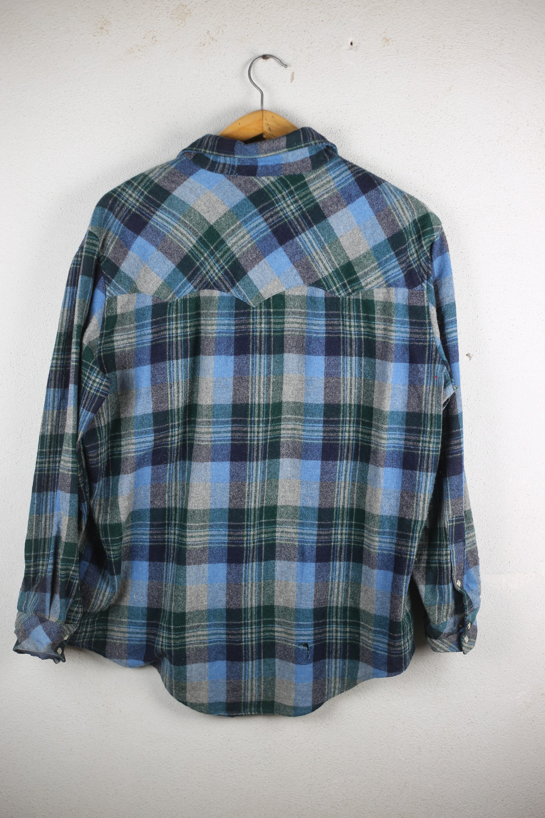 western Plaid shirt  -XL-