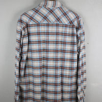 Plaid shirt -XL-