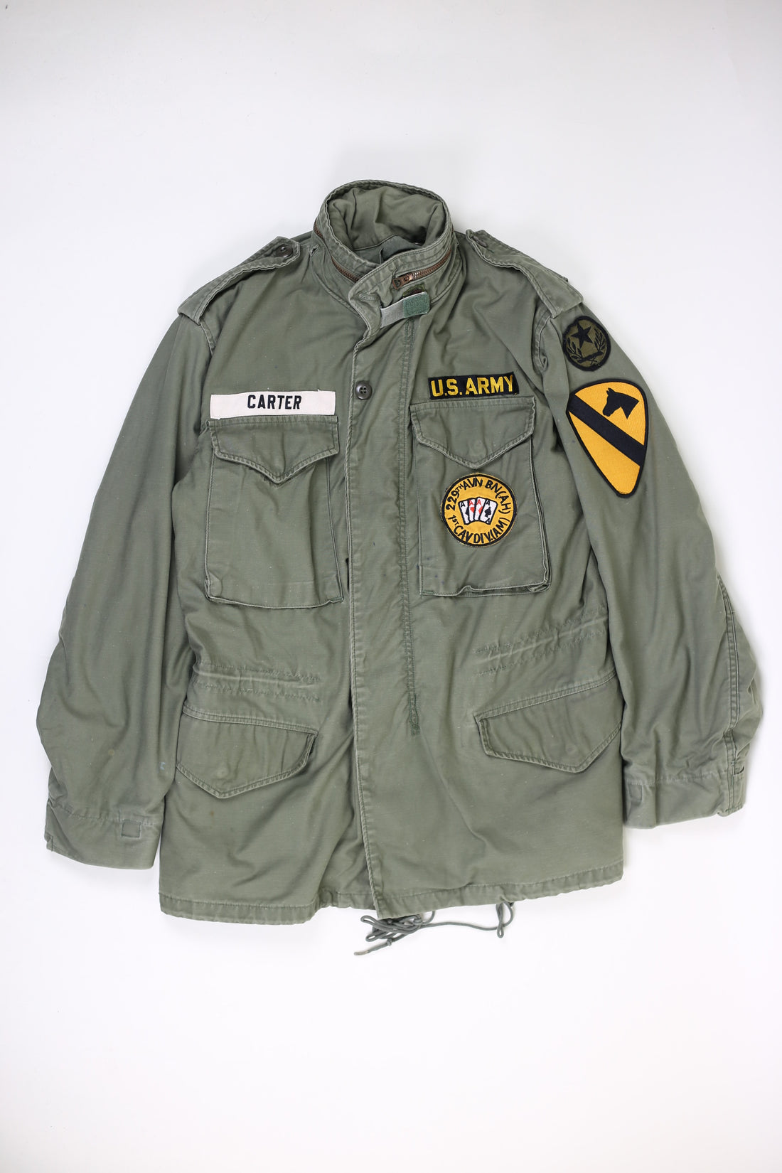 Field Jacket M-65 Us Army 1 st cavalry - M -