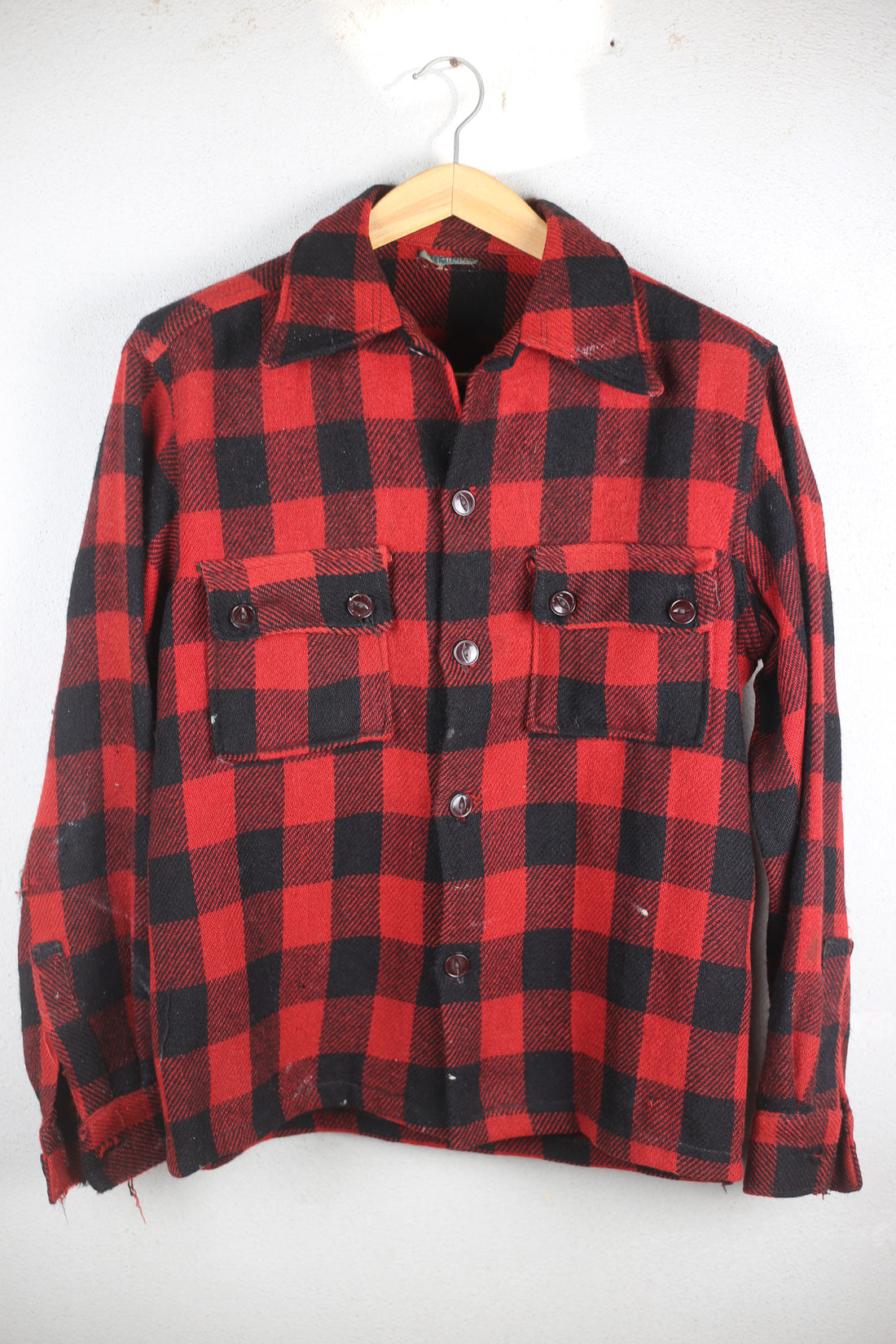 Plaid BUFFALO  shirt - M -