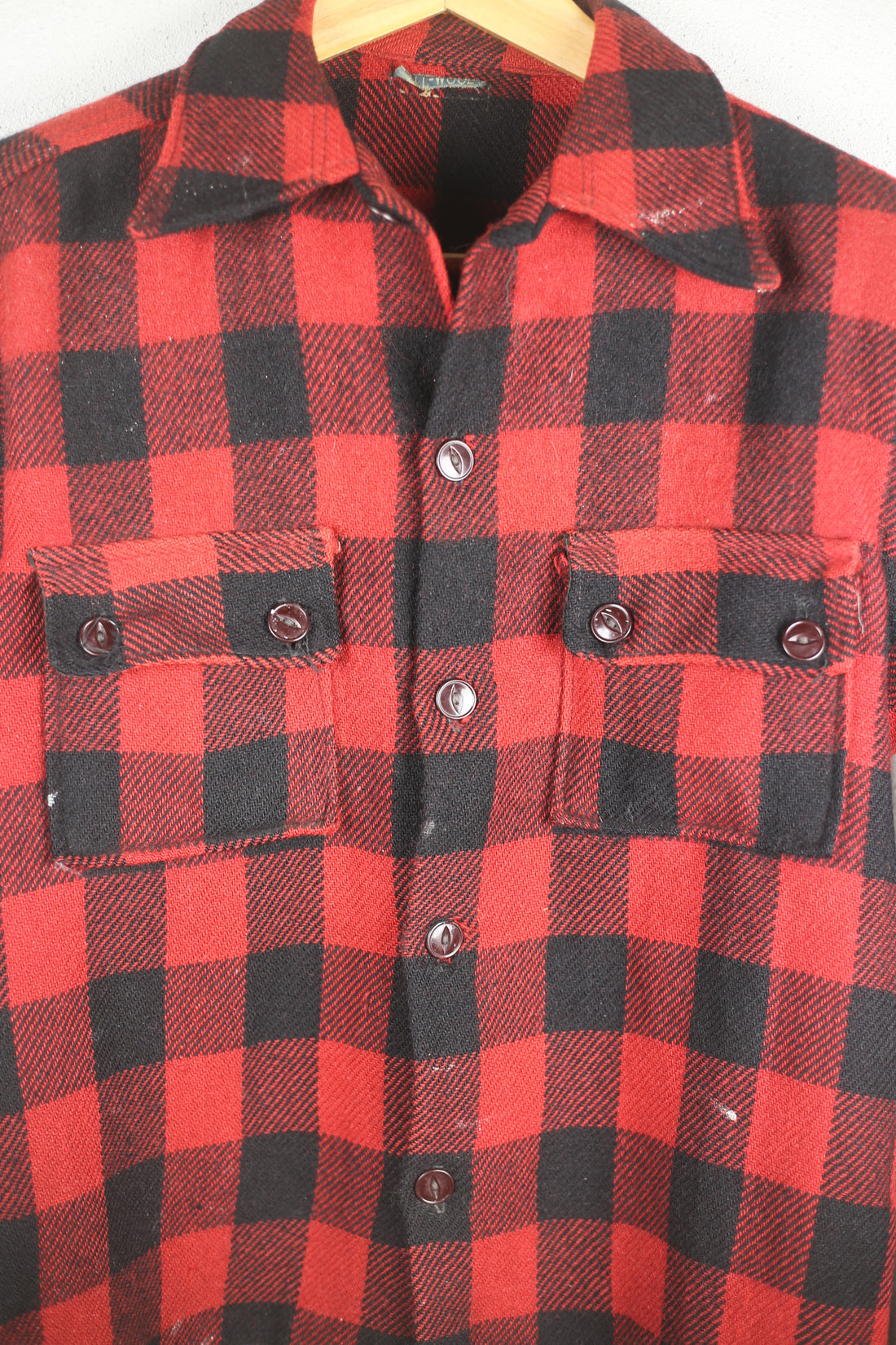 Plaid BUFFALO  shirt - M -
