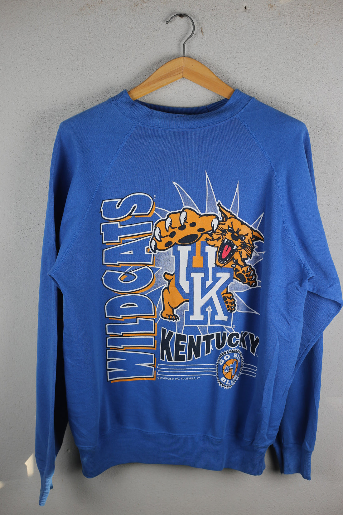 Felpa KENTUCKY WILD CAT  MADE IN USA  -  L -