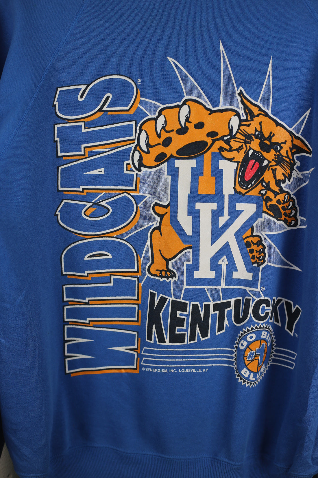 Felpa KENTUCKY WILD CAT  MADE IN USA  -  L -