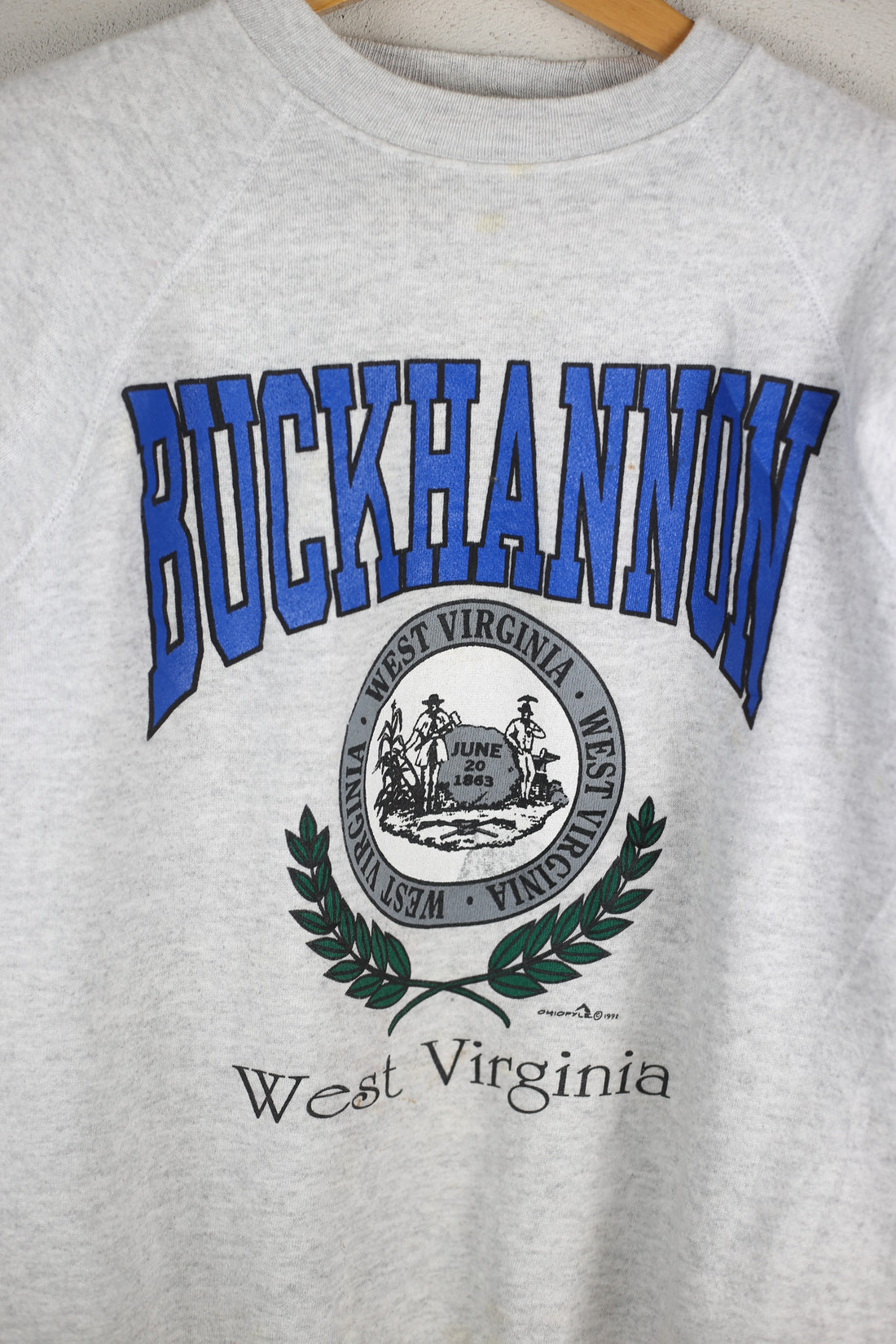 Felpa  BUCKHANNON MADE IN USA -  L -