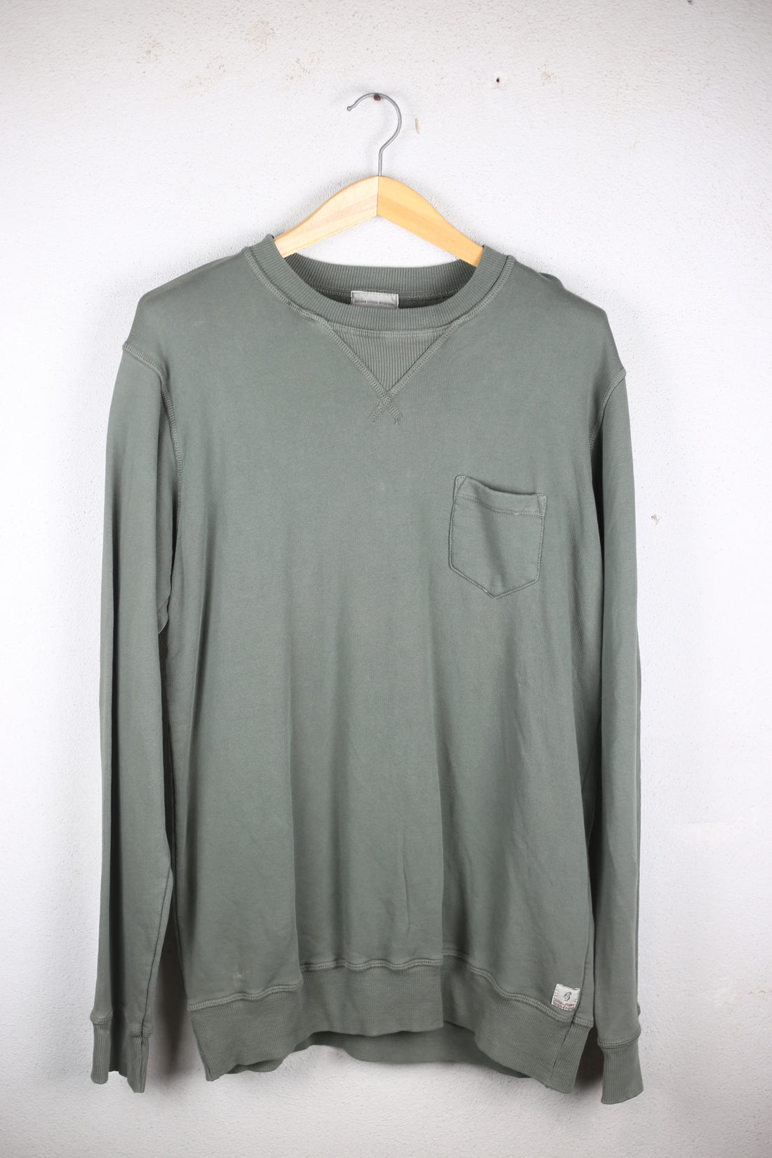 Felpa vintage con taschino  -L-