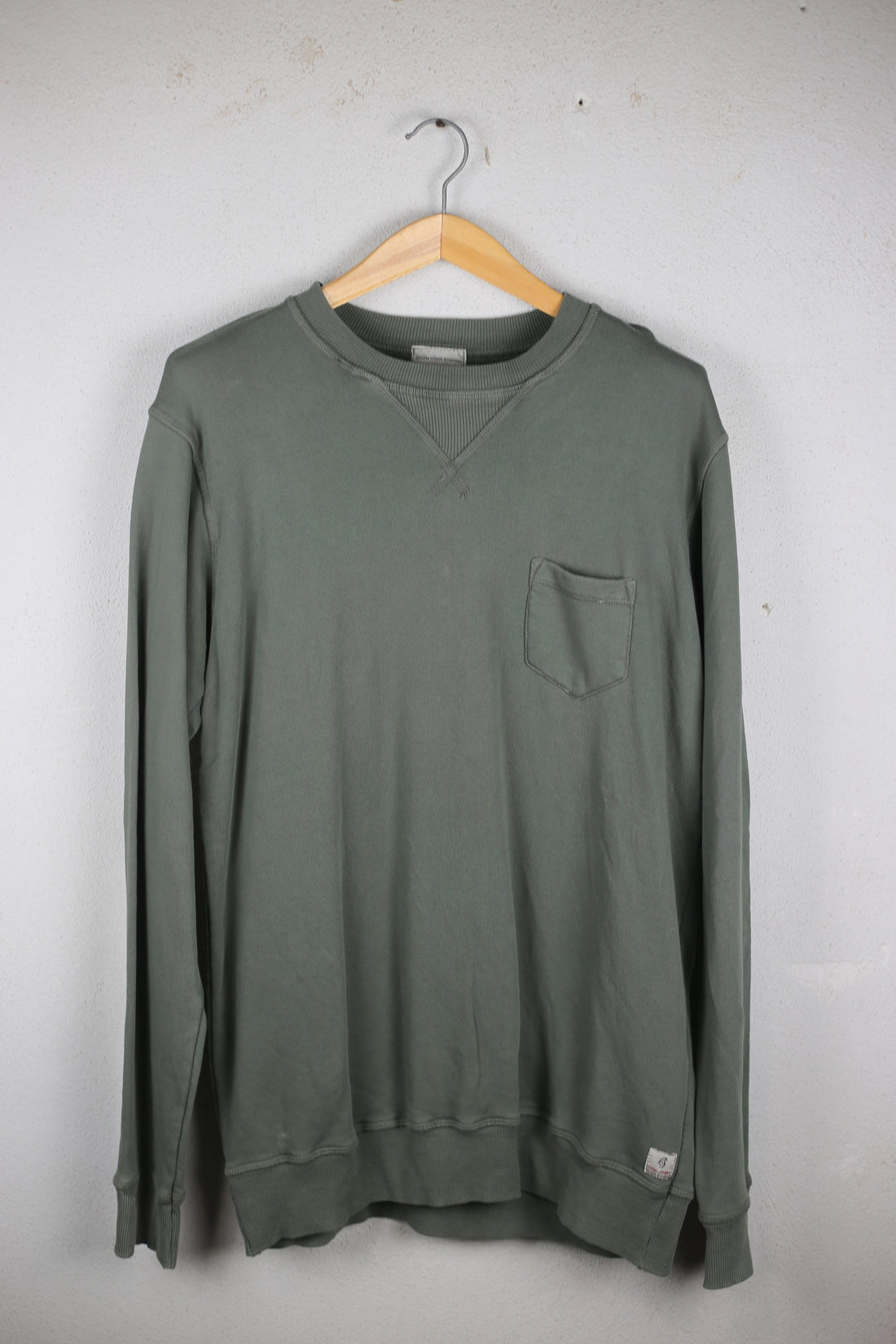 Felpa vintage con taschino  -L-