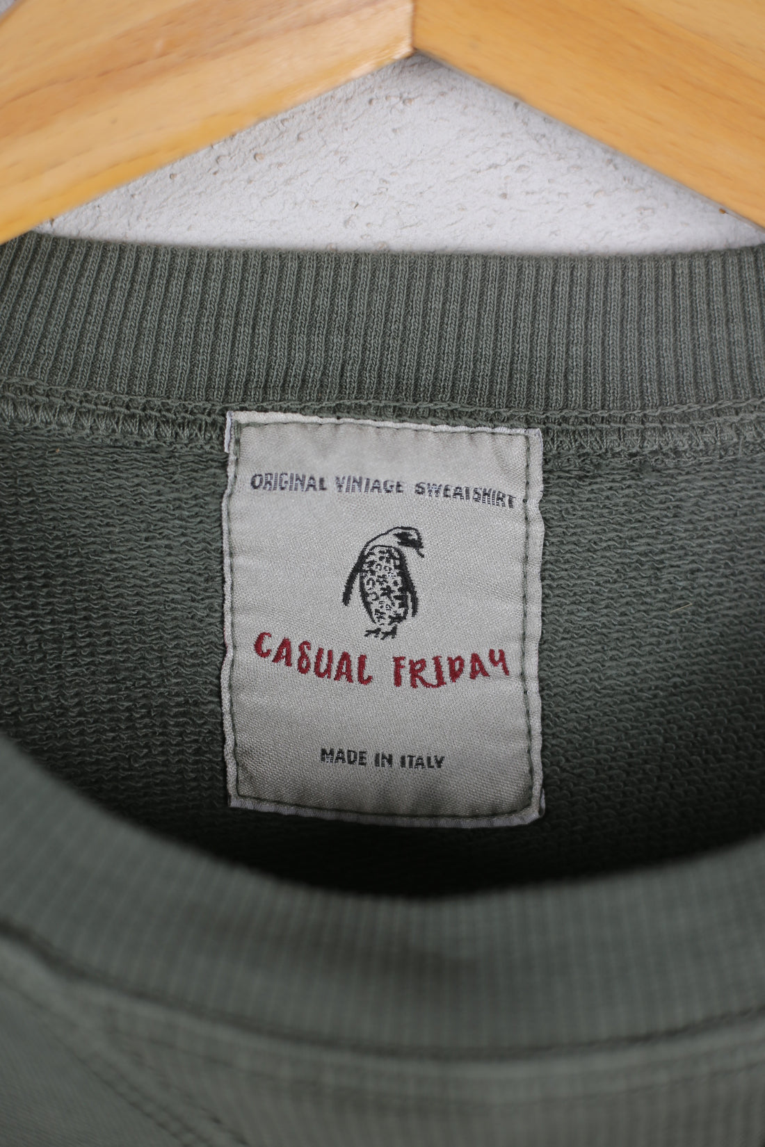 Felpa vintage con taschino  -L-