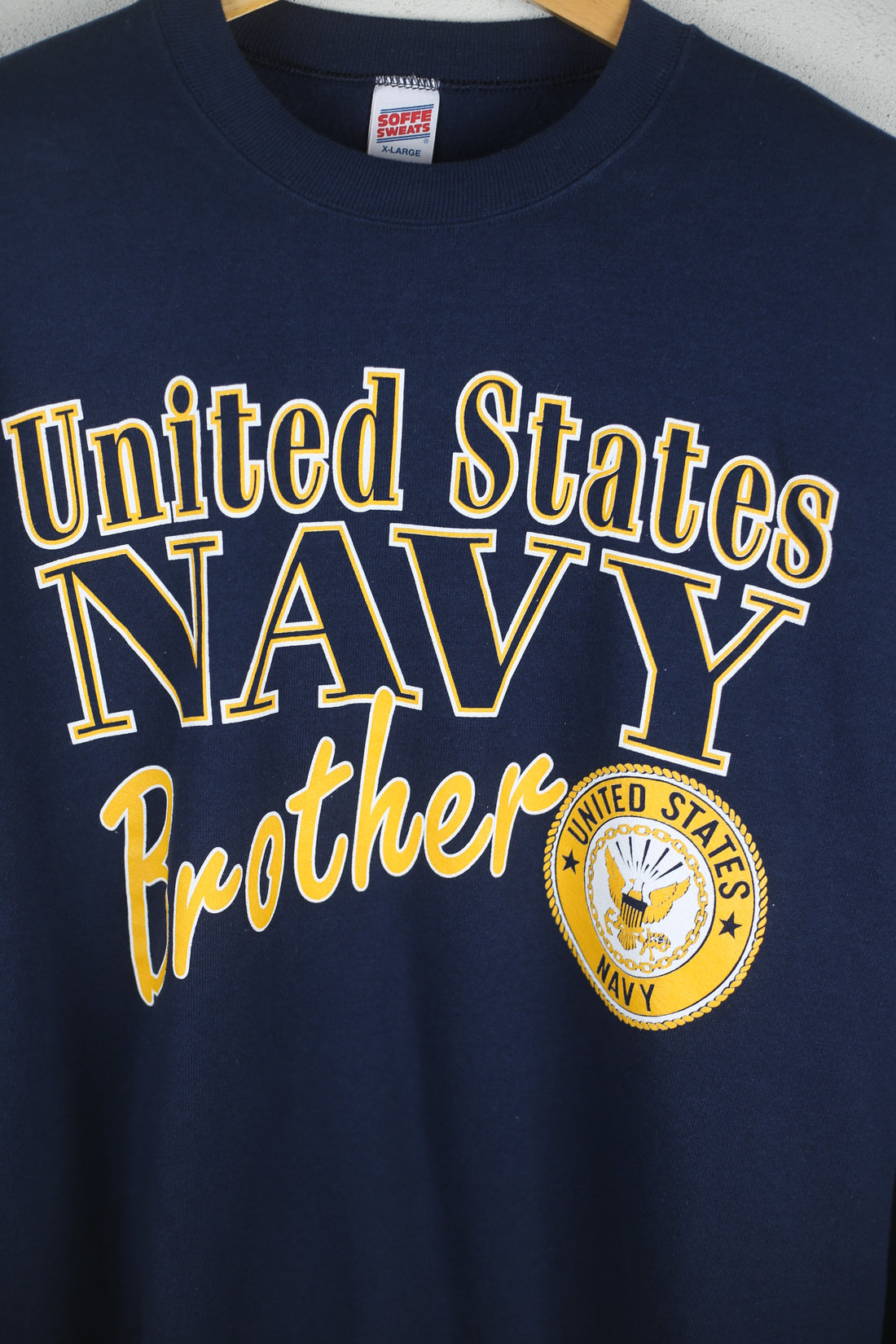 Felpa us navy    -XL-