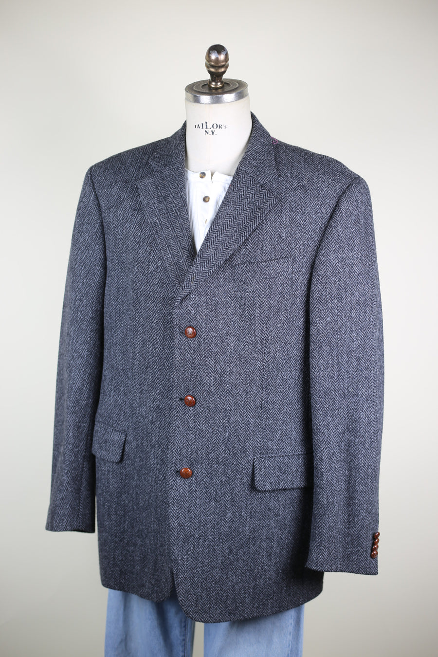 Harris Tweed Jacket - XL -