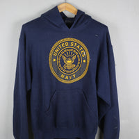 Felpa us navy  - M-