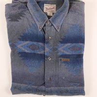 Plaid shirt Wool rich-XXL-