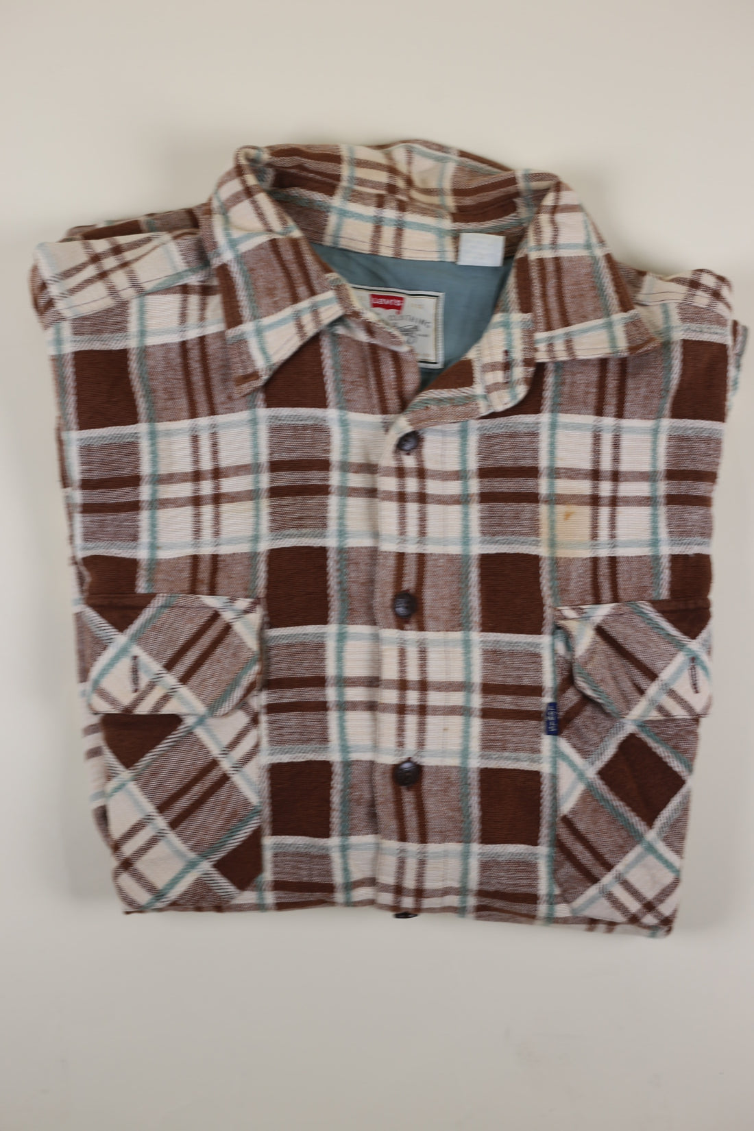 Levis Plaid Shirt -XL-