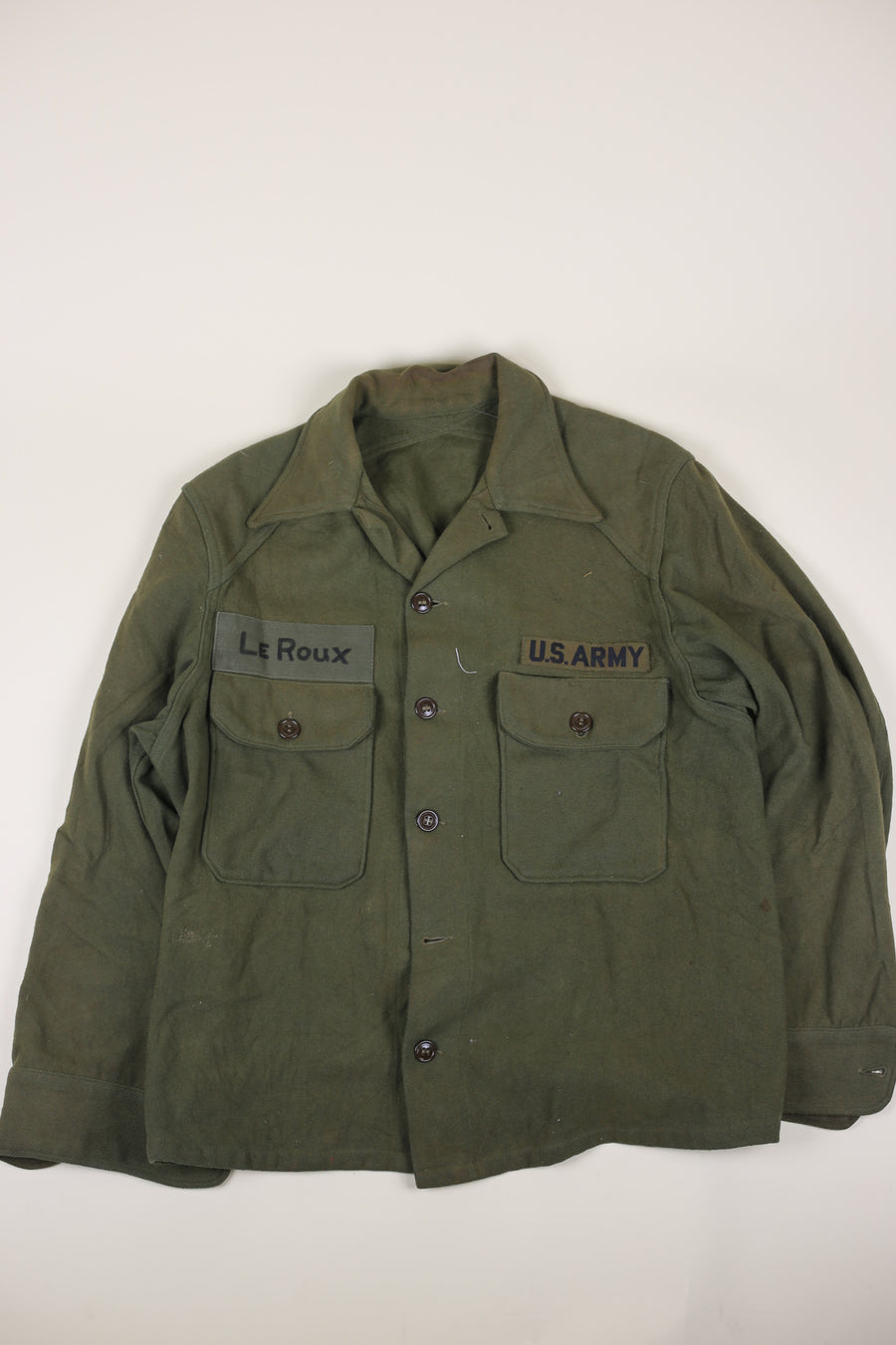 Og 108 Us Army 1950s shirt - L -