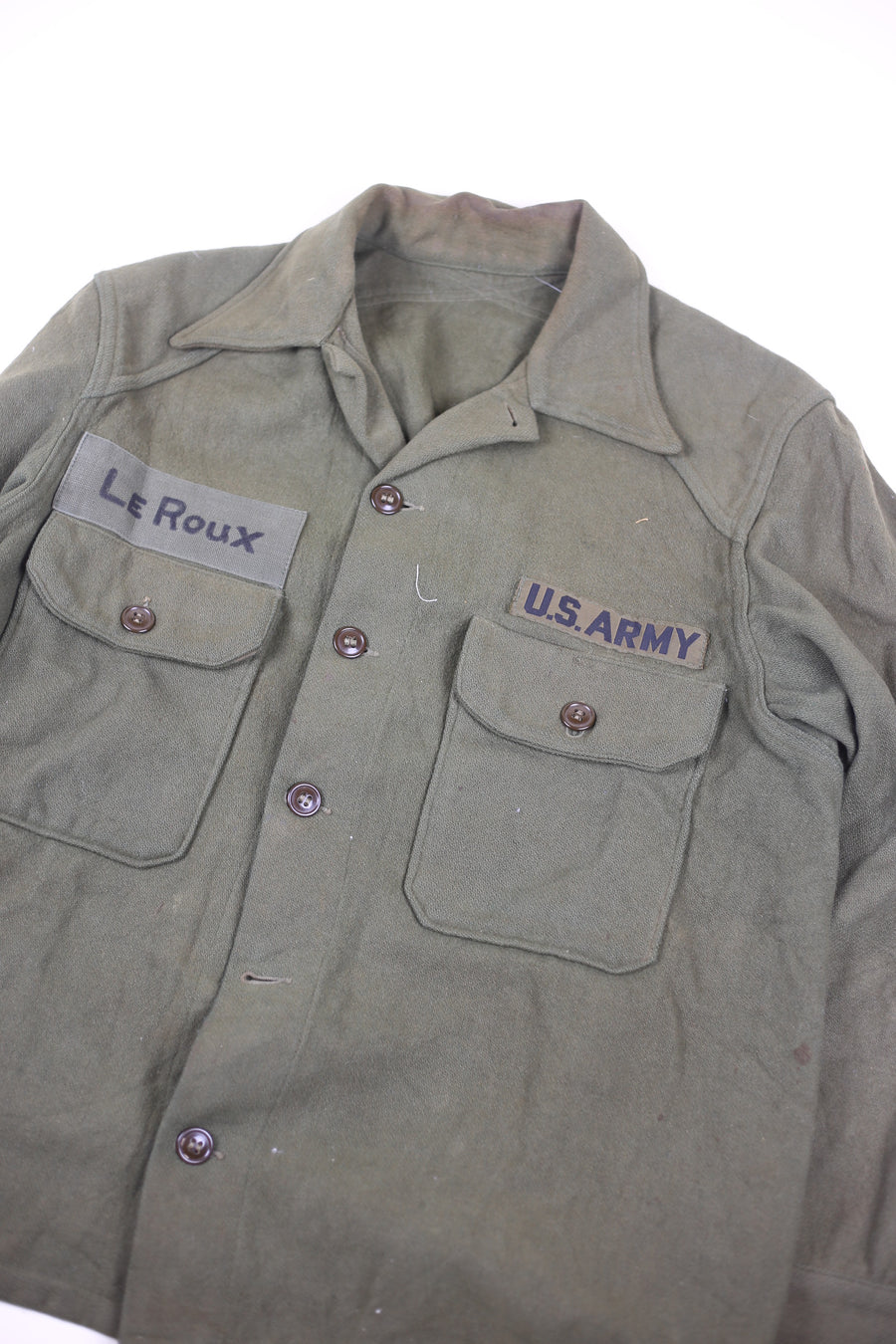 Og 108 Us Army 1950s shirt - L -