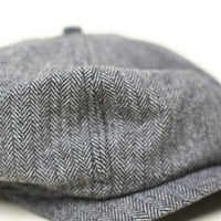 Newsboy cap with visor
