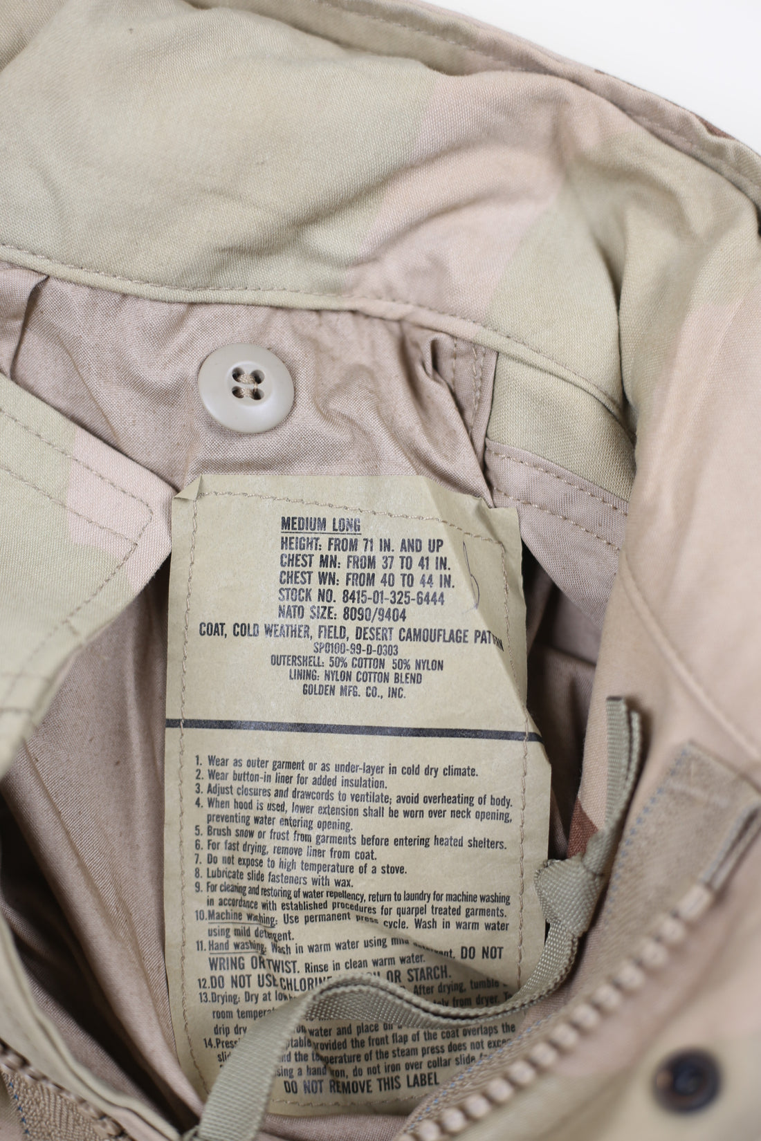 Field m 65 desert US Air force - L - 