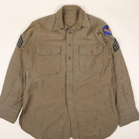 Us Army air force wool  Shirt ww2 1940s  - M -