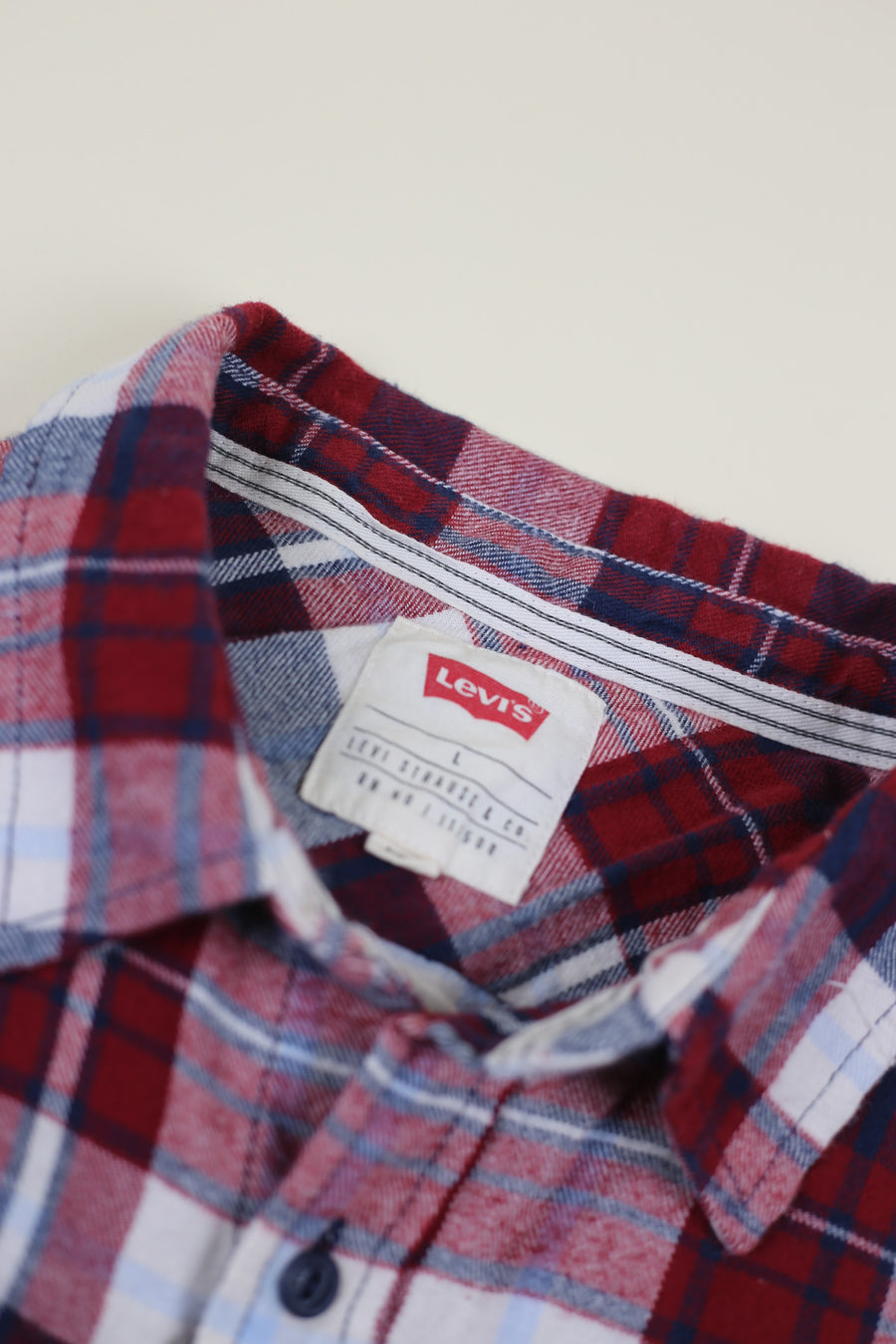 Plaid shirt Levis  - L -