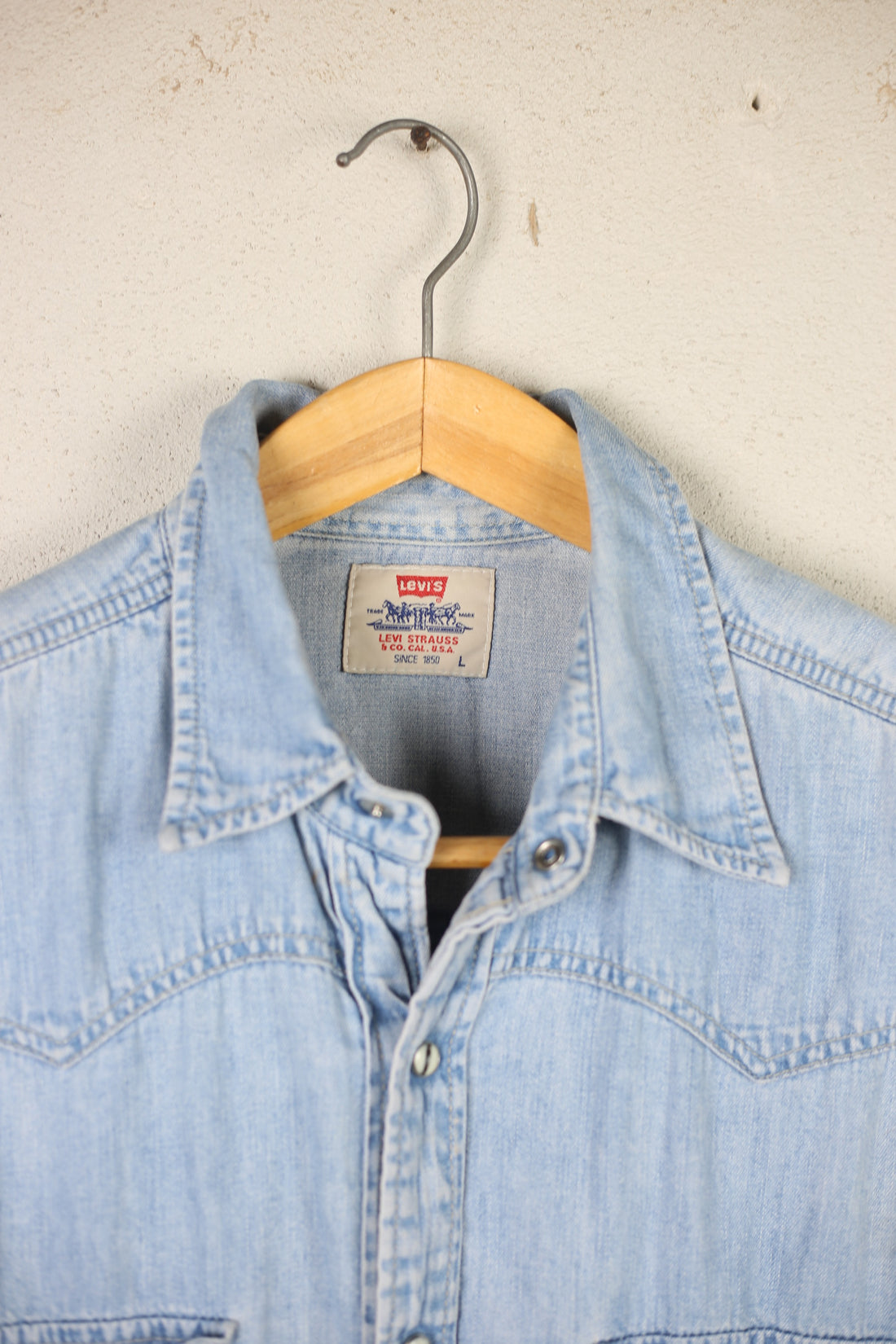 Camicia di jeans LEVIS   - L -