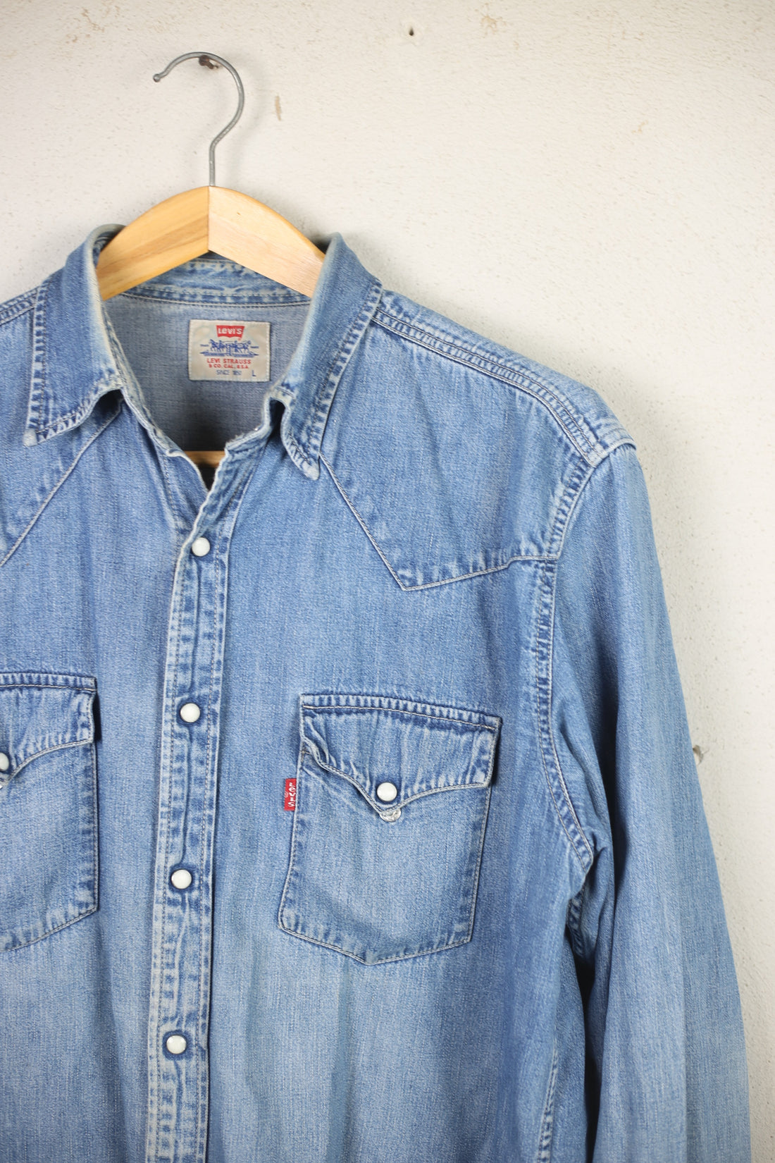LEVIS Denim Shirt - L -