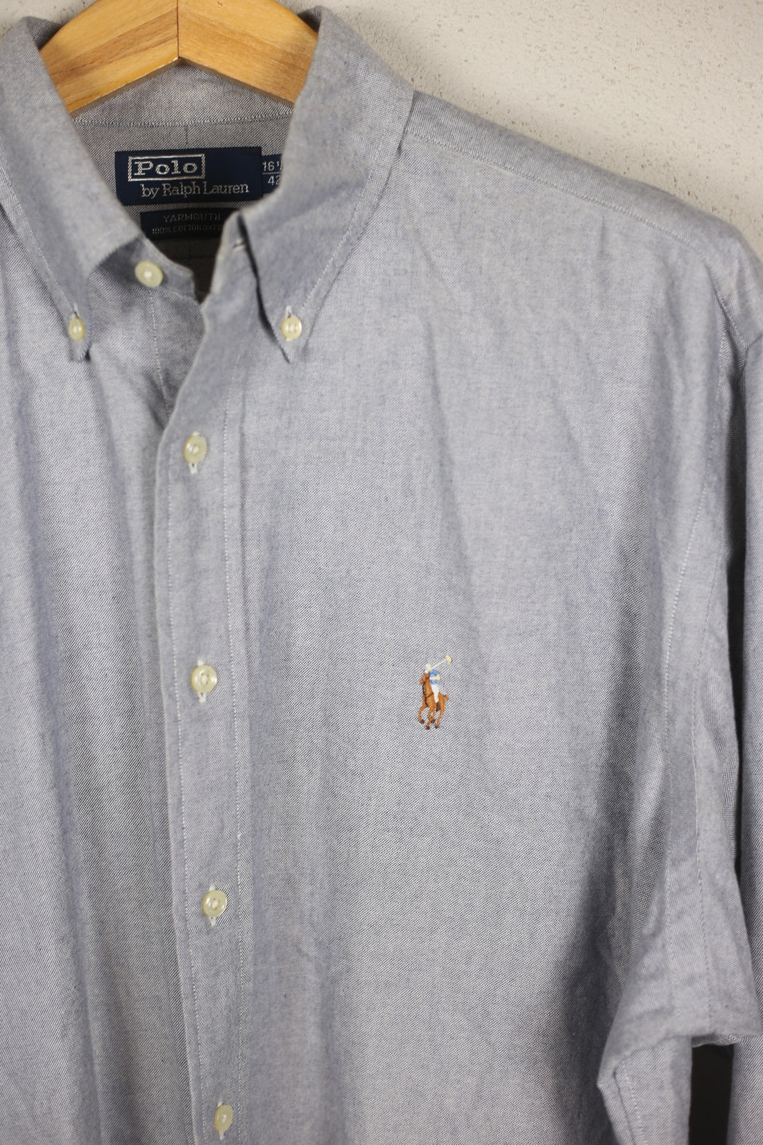 CAMICIA BUTTON DOWN RL   - XXL   -