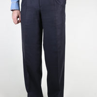 VINTAGE TAILORED WOOL TROUSERS WITH PENCE - W33 -
