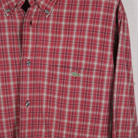 CAMICIA BUTTON DOWN LACOSTE    -  L   -