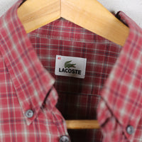 CAMICIA BUTTON DOWN LACOSTE    -  L   -
