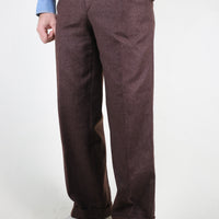 PANTALONE CON PENCE LANA SARTORIALE VINTAGE - W33 -