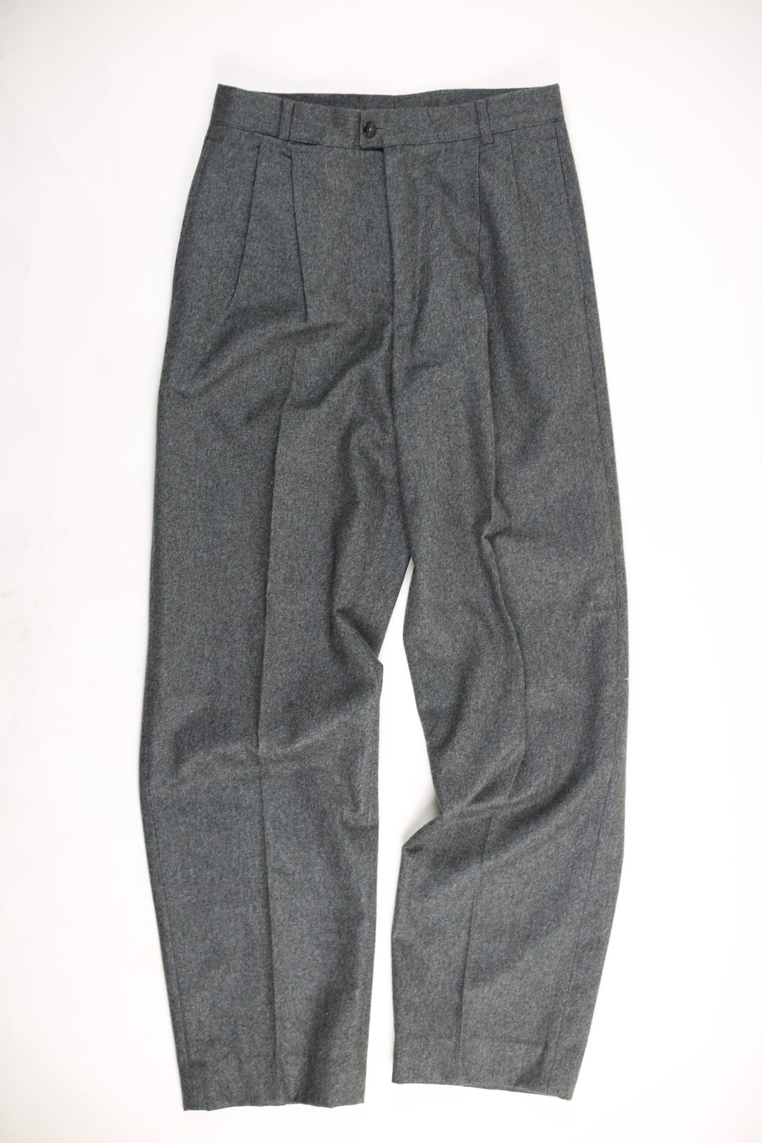 VINTAGE TAILORED WOOL TROUSERS WITH PENCE - W30 -