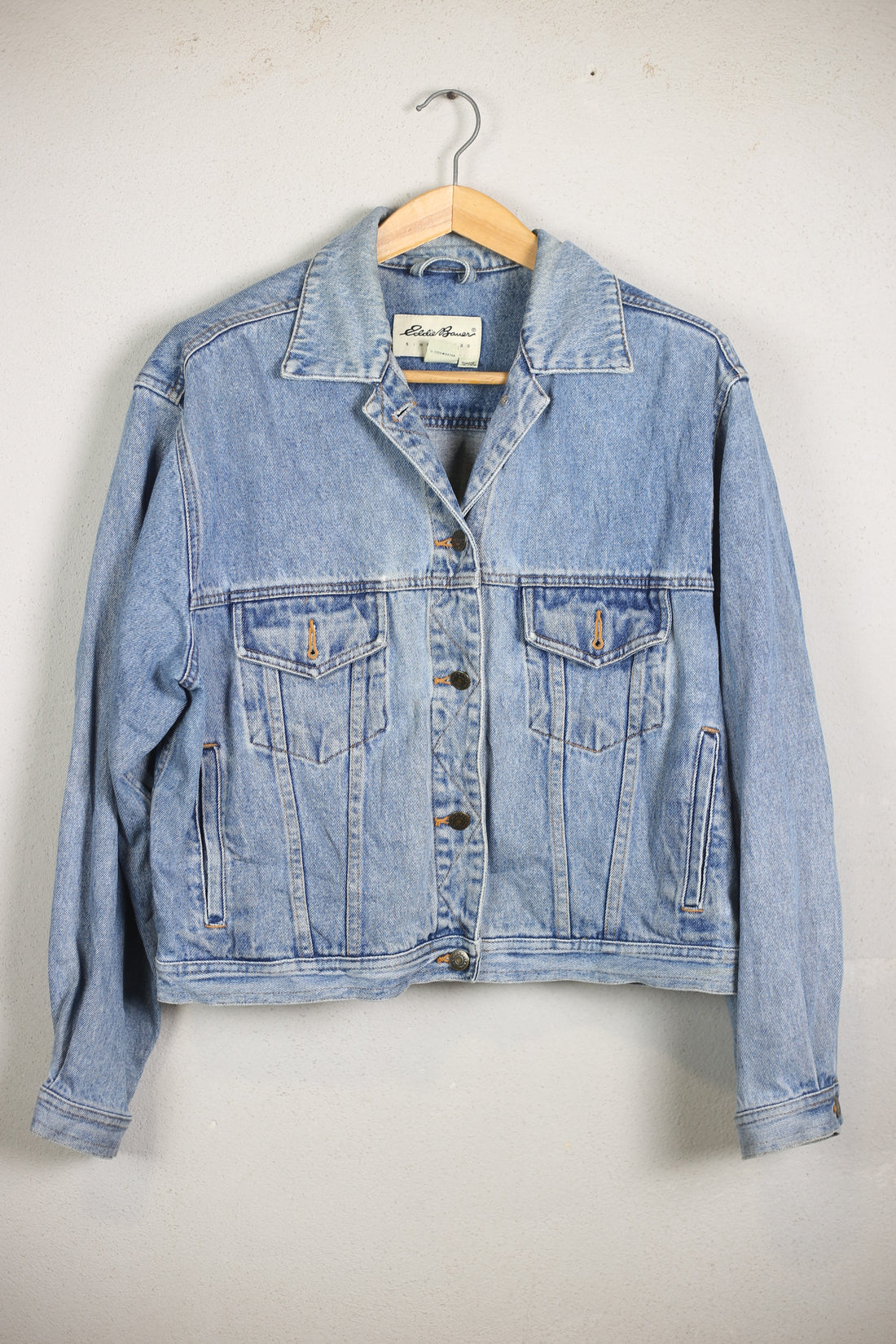 WOMEN'S EDDIE BAUER DENIM JACKET - XL -