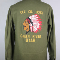 Camicia og 108   Us Army CON RICAMO  -  S -