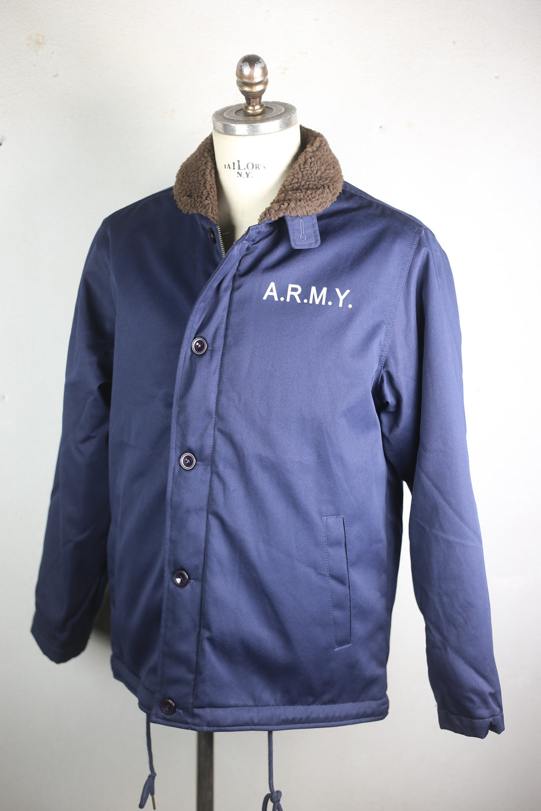 DECK JACKET N1 CON STAMPA    - L  -