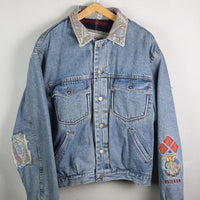 UNIFORM DENIM JACKET < L - XL >