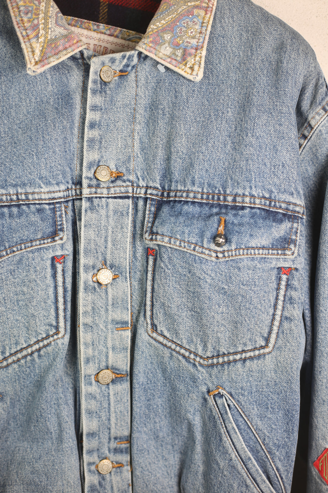 UNIFORM DENIM JACKET < L - XL >