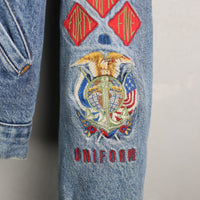 UNIFORM DENIM JACKET < L - XL >
