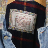 UNIFORM DENIM JACKET < L - XL >