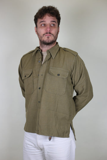 1960s Greek Army Wool Shirt