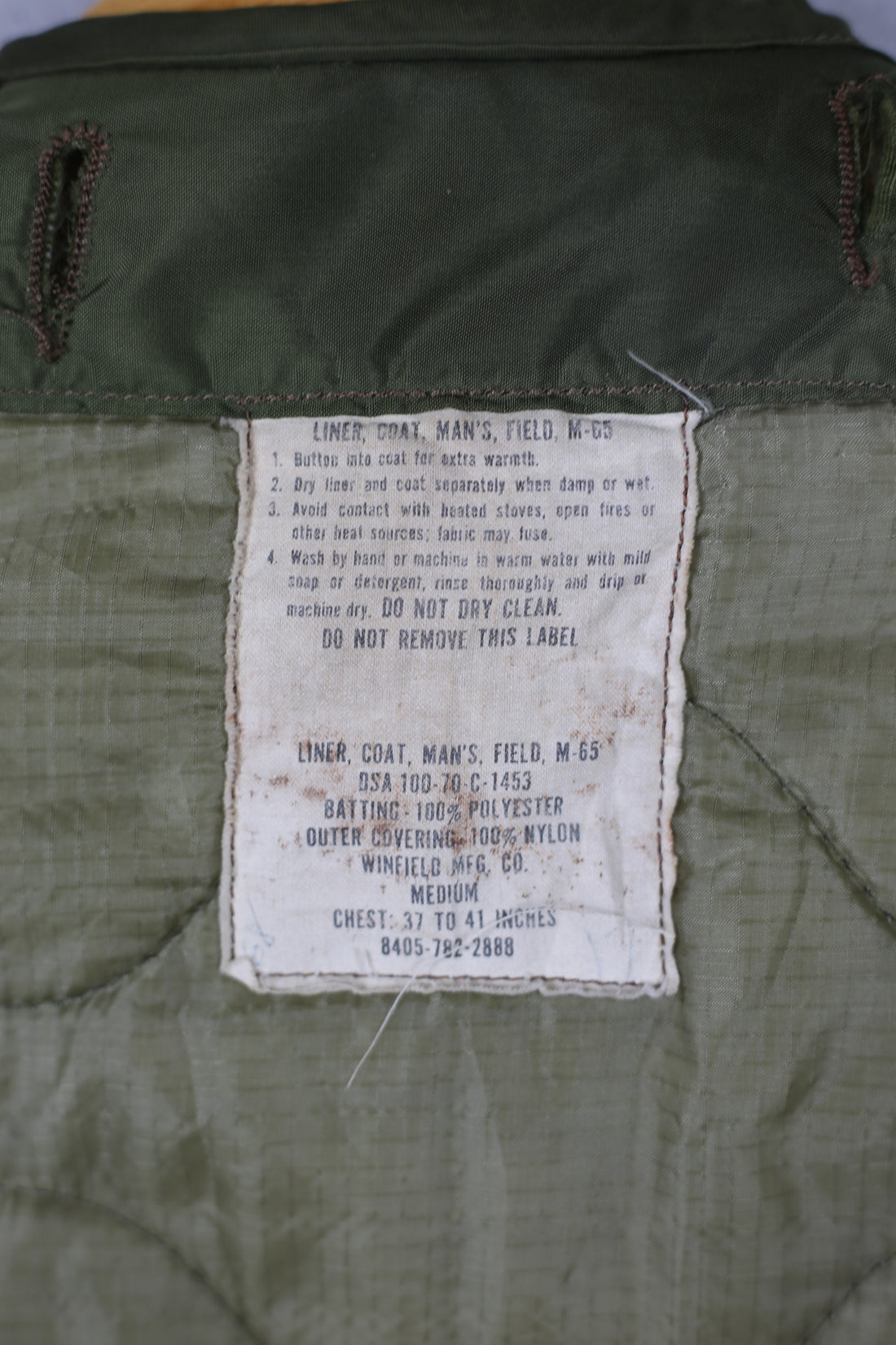 Liner   M65 us army vintage   - MEDIUM -