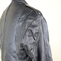 Giacca chiodo  in pelle vintage  -  M  -