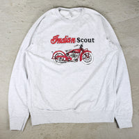 Felpa raglan Steve Mcqueen Indian scout
