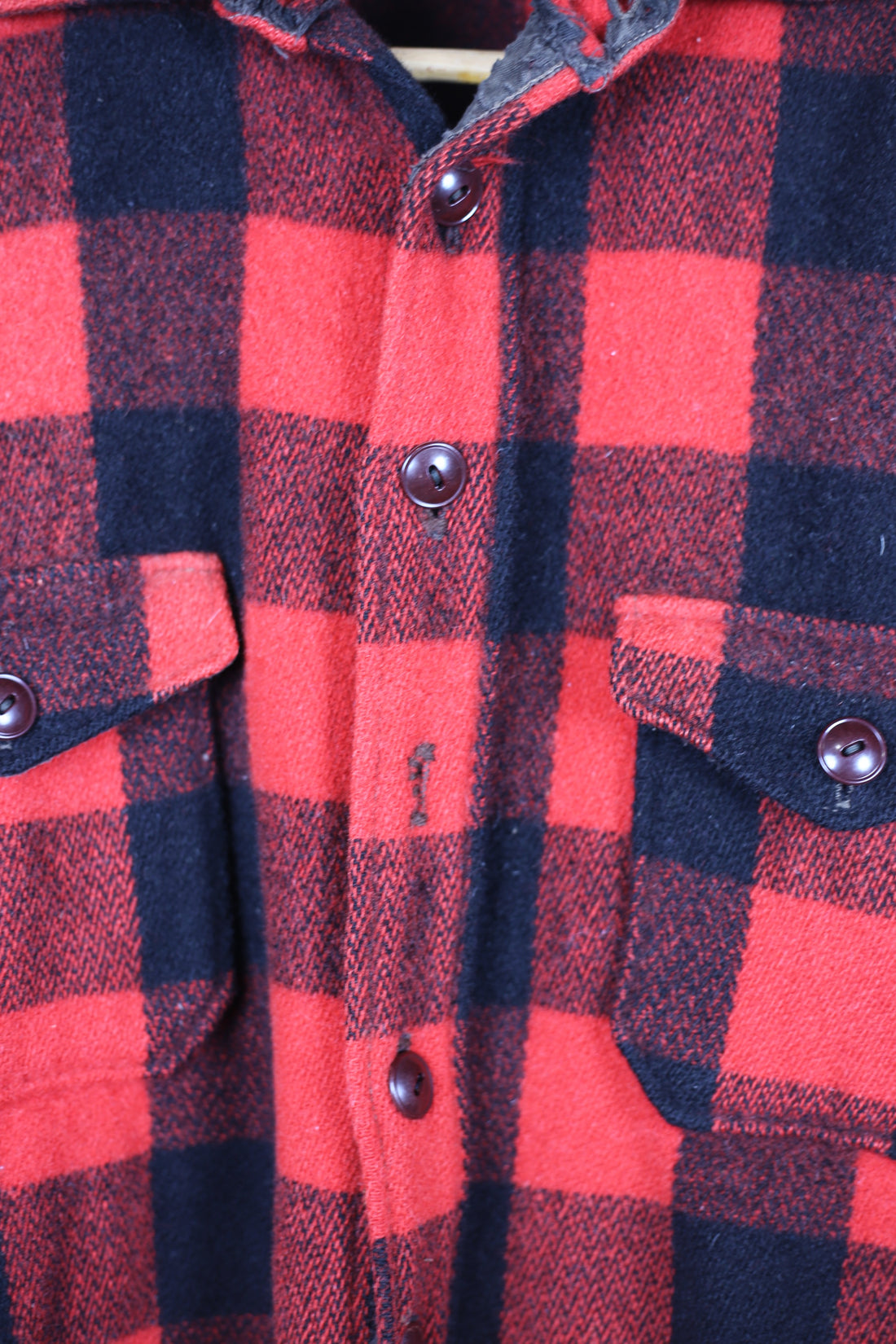 CAMICIA WOOLRIH  BUFFALO    MADE IN USA   1960s  - M -