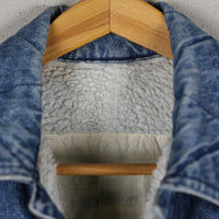 GIACCA DI JEANS SHEARLING   -  L -