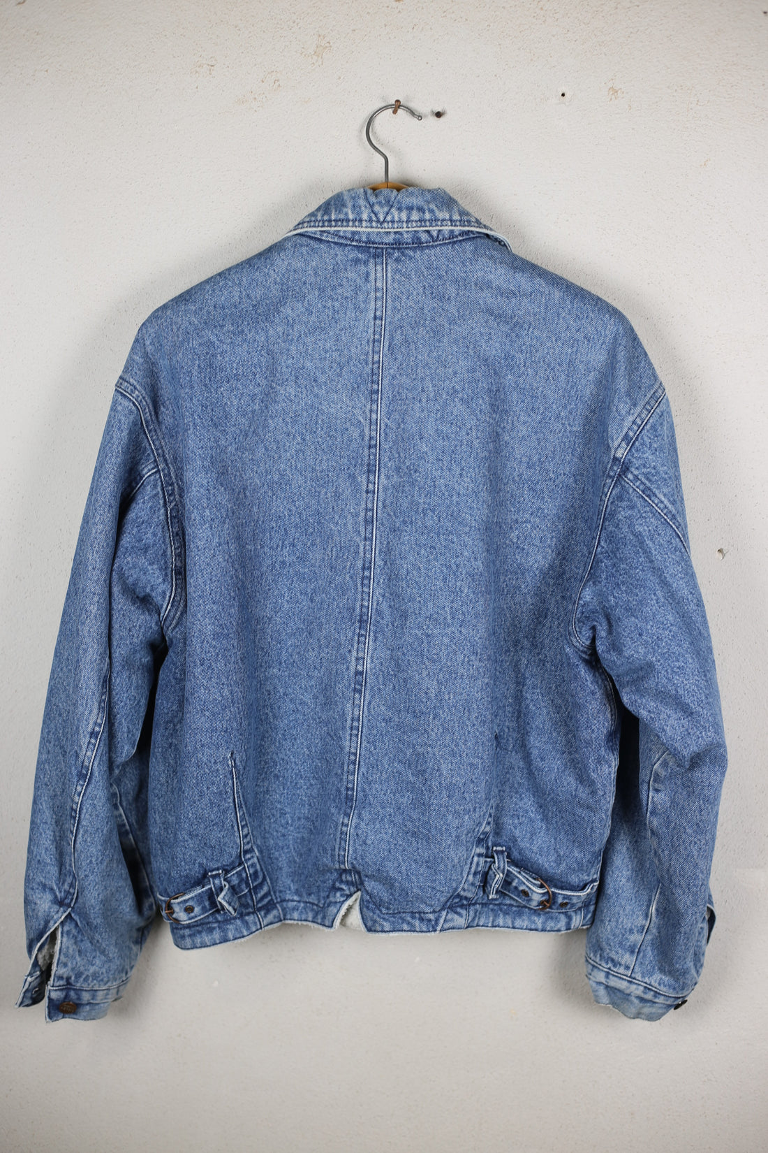 GIACCA DI JEANS SHEARLING   -  L -